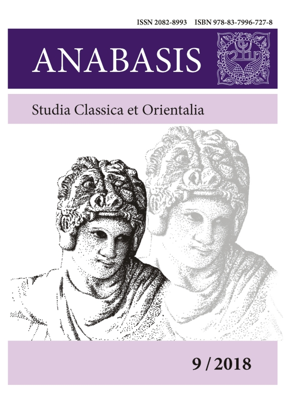 Anabasis. Studia Classica et Orientalia