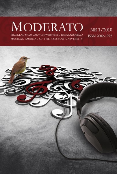 Moderato. Przegląd muzyczny Uniwersytetu Rzeszowskiego