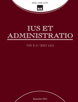 Ius et Administratio 2–4(45) 2021